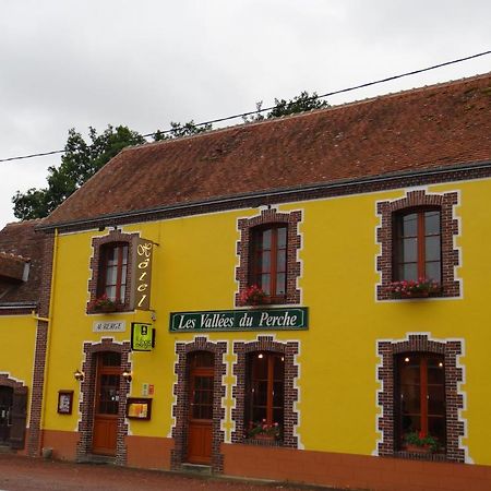 Logis-Hotel Restaurant Auberge Les Vallees Du Perche Vichères Dış mekan fotoğraf
