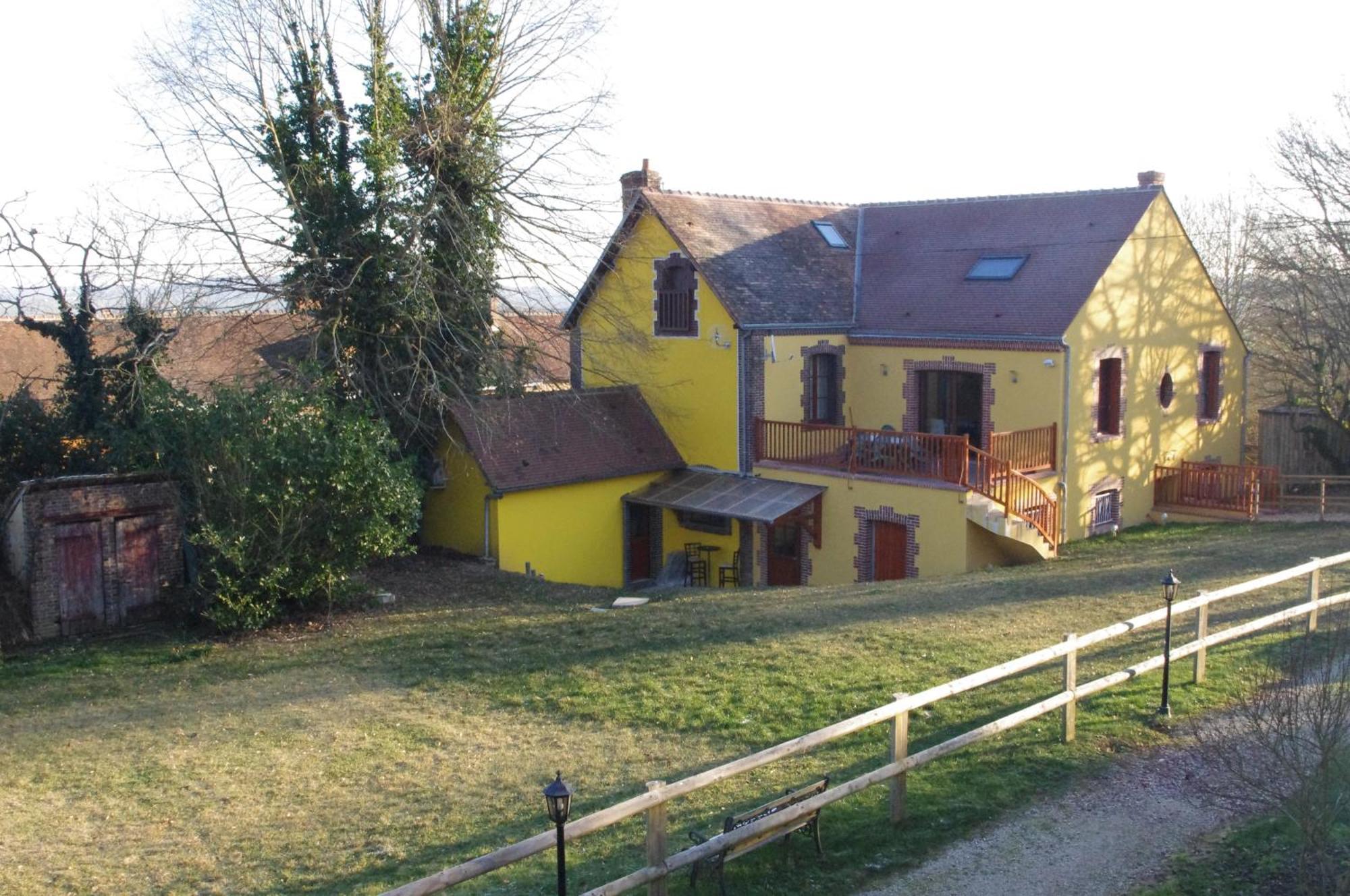 Logis-Hotel Restaurant Auberge Les Vallees Du Perche Vichères Dış mekan fotoğraf